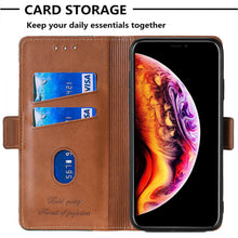 Charger l&#39;image dans la galerie, Nouveau portefeuille de portefeuille de portefeuille en cuir pour Samsung Galaxy Note8