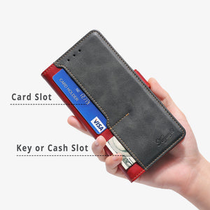 New Leather Wallet Flip Magnet Cover Case For iPhone