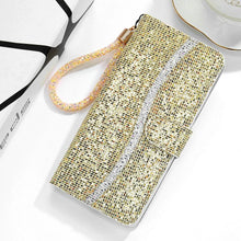 Load image into Gallery viewer, 2021 New Bling Glitter Wallet Flip Case For Samsung A Series