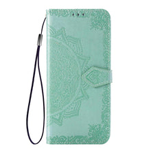 Charger l&#39;image dans la galerie, Luxury Embossed Mandala Leather Wallet Flip Case for Samsung Note Series