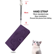 Load image into Gallery viewer, Peacock Embossed Imitation Leather Wallet Phone Case For Samsung Note20/Note 20Ultra