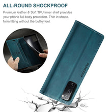 Load image into Gallery viewer, RFID Blocking Anti-theft Swipe Card Wallet Phone Case For SAMSUNG NOTE20/NOTE20 5G