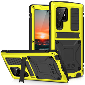 【FOR Galaxy S22Ultra】Luxury Doom Armor Waterproof Aluminum 360° Protective Phone Case