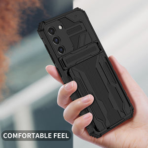 King Kong Armor Holder Card Slot Phone Case For SAMSUNG S21+/S21PLUS 5G