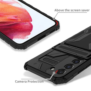 King Kong Armor Holder Card Slot Phone Case For SAMSUNG S21+/S21PLUS 5G