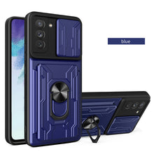 Load image into Gallery viewer, 【SAMSUNG S22 5G】Multifunctional Card Holder Ring Bracket Goggles Phone Case