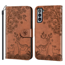 Load image into Gallery viewer, High Quality Leather Protection Wallet Flip Card Case For SAMSUNG Galaxy S21 5G
