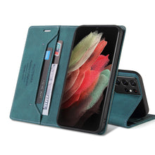 Load image into Gallery viewer, High Cortex Magnetic Card Phone Case For SAMSUNG Galaxy S20FE