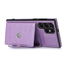 Load image into Gallery viewer, Triangle Crossbody Multifunctional Wallet Card Leather Case For Samsung Galaxy S22Ultra