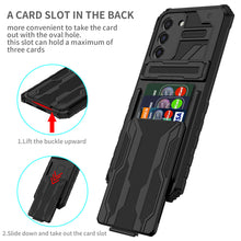 Charger l&#39;image dans la galerie, King Kong Armor Holder Card Slot Phone Case For SAMSUNG S21+/S21PLUS 5G