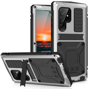 【FOR Galaxy S22Ultra】Luxury Doom Armor Waterproof Aluminum 360° Protective Phone Case