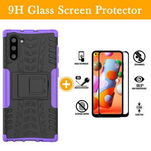 Enveloppe en caoutchouc armure dure pour Samsung Galaxy Note10/Note10 Plus/Note10 Lite