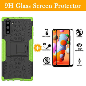 Enveloppe en caoutchouc armure dure pour Samsung Galaxy Note10/Note10 Plus/Note10 Lite