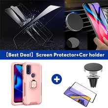 Load image into Gallery viewer, Robot Rotating Ring Bracket Phone Case For MOTO G PURE