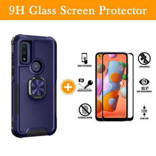 Load image into Gallery viewer, Robot Rotating Ring Bracket Phone Case For MOTO G PURE
