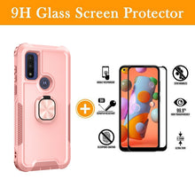 Load image into Gallery viewer, Robot Rotating Ring Bracket Phone Case For MOTO G PURE