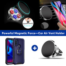 Load image into Gallery viewer, Robot Rotating Ring Bracket Phone Case For MOTO G PURE