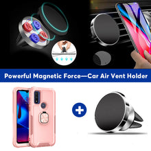 Load image into Gallery viewer, Robot Rotating Ring Bracket Phone Case For MOTO G PURE
