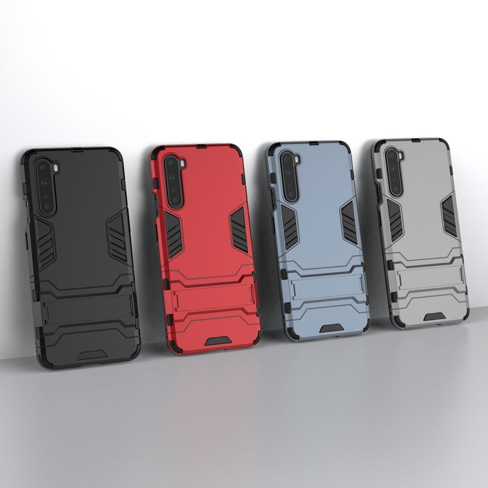 2020 New Shockproof Special Armor Bracket Phone Case For OnePlus Nord