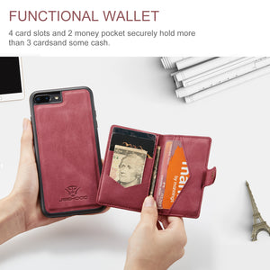 New Magnetic Wallet Phone Case For iPhone 7PLUS / 8PLUS