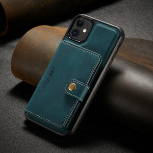 Nouveau boîtier de portefeuille magnétique pour iPhone 12