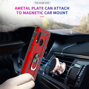 Luxury Armor Ring Bracket Phone Case For Samsung A40-Fast Delivery