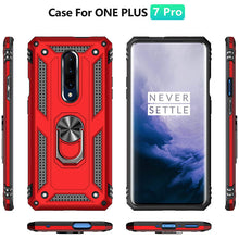 Load image into Gallery viewer, 2022 Luxury Armor Ring Bracket Phone case For OnePlus 7 Pro Case