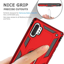 Load image into Gallery viewer, Luxury Armor Ring Bracket Phone Case For Samsung Note 10 Plus-Fast Delivery