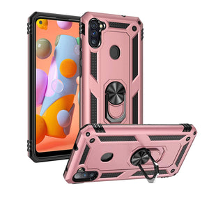 Luxury Armor Ring Bracket Phone Case For Samsung A11-Fast Delivery