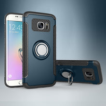 Charger l&#39;image dans la galerie, Simplicité Shockproof Ring Phone Case Pour Samsung S7 bord