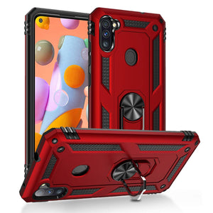 Luxury Armor Ring Bracket Phone Case For Samsung A11-Fast Delivery