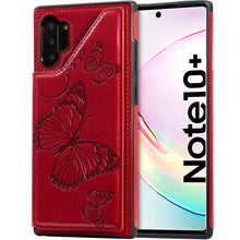 Load image into Gallery viewer, Luxury 3D Butterfly Wallet Phone Case For Samsung Galaxy NOTE10PLUS