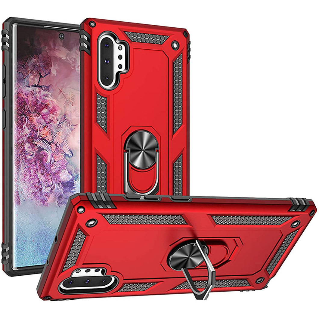 Luxury Armor Ring Bracket Phone Case For Samsung Note 10 Plus-Fast Delivery