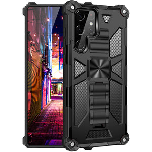Luxury Armor Shockproof With Kickstand For SAMSUNG