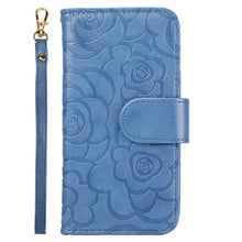 Load image into Gallery viewer, Camellia Embossed Flip Card Phone Case For Samsung Galaxy Note10 PLUS