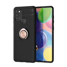 Load image into Gallery viewer, Car Holder Stand Magnetic Bracket Case Finger Ring TPU Case For Samsung A21S