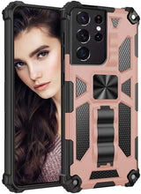 Load image into Gallery viewer, ALL New Luxury Armor Shockproof With Kickstand For SAMSUNG S21Ultra