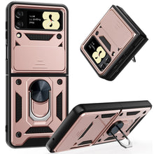 Load image into Gallery viewer, Luxury Lens Protection Vehicle-mounted Shockproof Case For Samsung Galaxy Z Flip3 5G