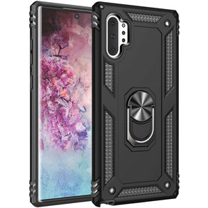 Luxury Armor Ring Bracket Phone Case For Samsung Note 10 Plus-Fast Delivery