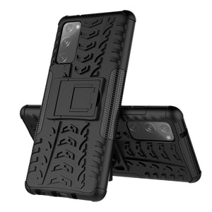 Rubber Hard Armor Cover Case For Samsung S20 FE