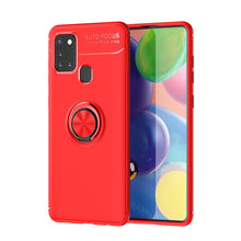 Load image into Gallery viewer, Car Holder Stand Magnetic Bracket Case Finger Ring TPU Case For Samsung A21S