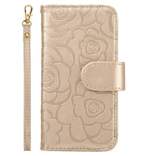 Load image into Gallery viewer, Camellia Embossed Flip Card Phone Case For Samsung Galaxy Note10 PLUS