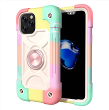 Load image into Gallery viewer, Colorful Anti-Drop Universal Dual-Ring Phone Case For iPhone 12 Pro Max