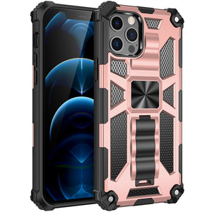 Armure de luxe 2022 antichoc avec béquille pour iPhone 13/13Pro/13ProMax/13Mini
