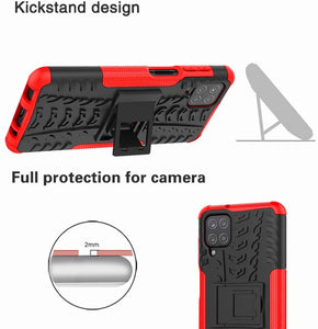 Rubber Hard Armor Cover Case For Samsung Galaxy A22 4G