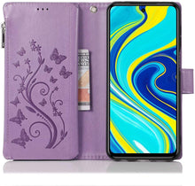 Load image into Gallery viewer, Luxury Zipper Leather Wallet Flip Multi Card Slots Cover Case For Samsung S21Ultra