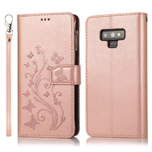 Load image into Gallery viewer, Luxury Zipper Leather Wallet Flip Multi Card Slots Case For Samsung Galaxy NOTE9