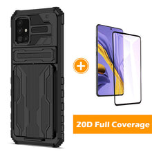 Load image into Gallery viewer, King Kong Armor Holder Card Slot Phone Case For SAMSUNG Galaxy A51(4G)