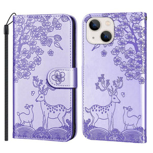 High Quality Leather Protection Wallet Flip Card Case For iPhone 13