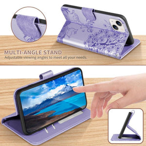 High Quality Leather Protection Wallet Flip Card Case For iPhone 13